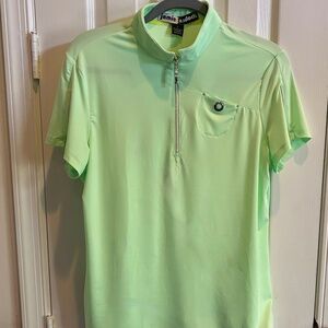 NWT Jamie Sadock Lime Green Polo Large